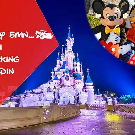 Appartement Aladdin And Jasmine's Near Disney Chalifert